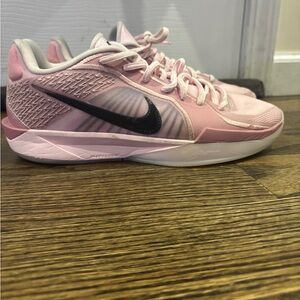 Nike Women's Pink and Black Athletic Shoes